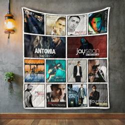 Jay Sean Album Covers Quilt Blanket and Home Decor