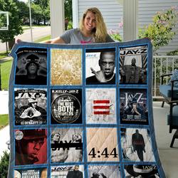 Jay Z Albums Quilt Blanket 01 and Home Decor
