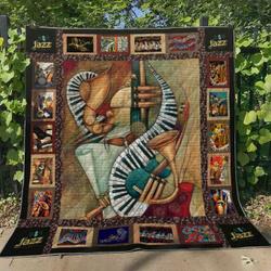 Jazz Mp290527 Quilt Blanket and Home Decor