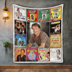 Jeff Foxworthy Album Covers Quilt Blanket and Home Decor