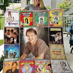 Jeff Foxworthy Quilt Blanket  Limited Quilt Blanket and Home Decor