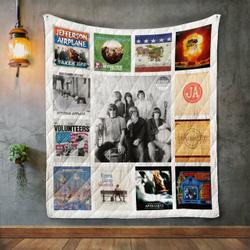 Jefferson Airplane Album Covers Quilt Blanket and Home Decor