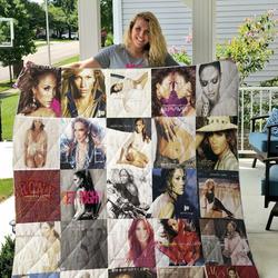 Jennifer Lopez 2 Quilt Blanket and Home Decor