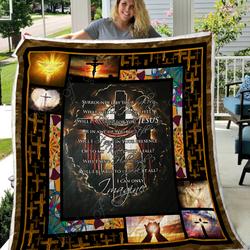 Jesus In My Heart Quilt and Home Decor