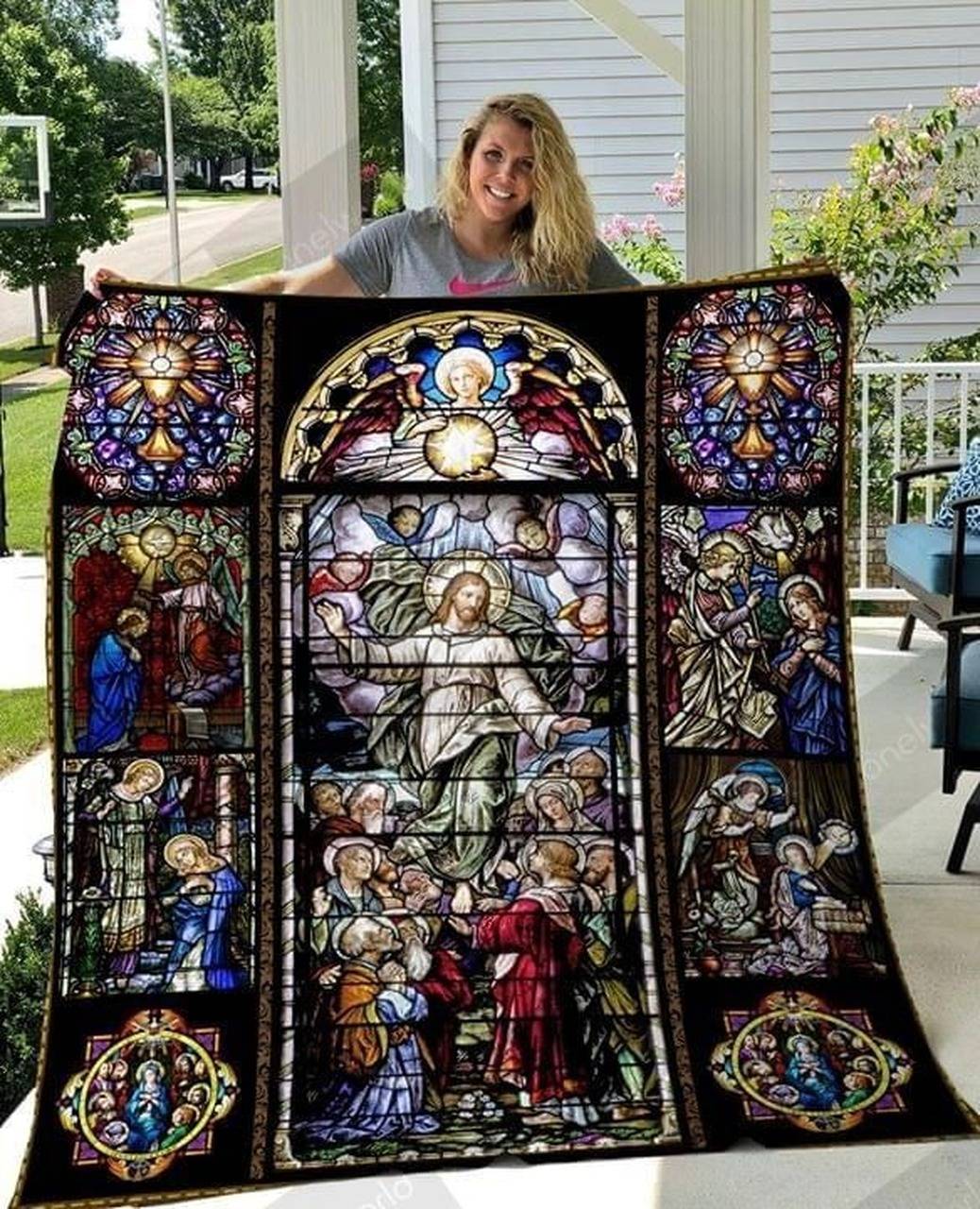 Jesus Is My Life Quilt Hothot 271020 and Home Decor