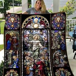Jesus Is My Life Quilt  Hothot 271020 and Home Decor