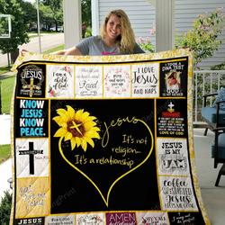Jesus Quilt Blanket 11 and Home Decor