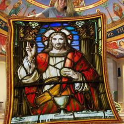 Jesus Quilt Blanket Dhc1401741Vt and Home Decor