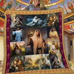 Jesus You Are My Life Quilt Blanket Dhc1401861Vt and Home Decor