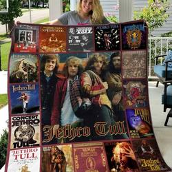 Jethro Tull Quilt Blanket Hvt040611  Quilt and Home Decor