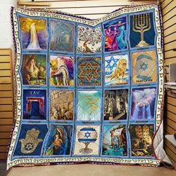 Jewish Culture Quilt Cd10708  Quilt and Home Decor