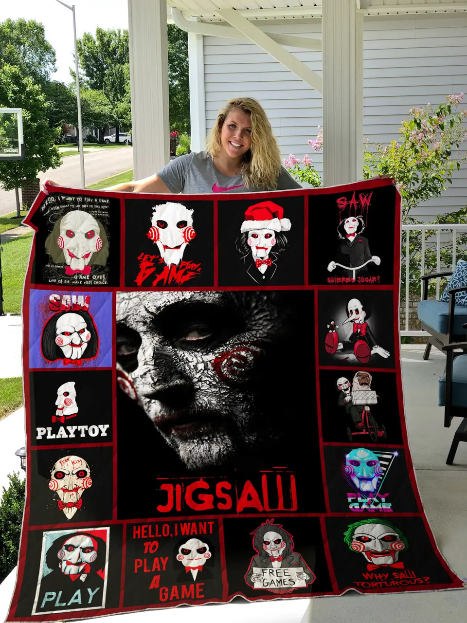Jigsaw H89 Quilt and Home Decor