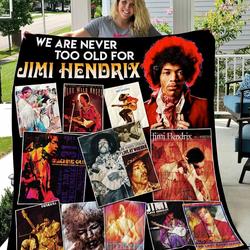 Jimi Hendrix New Quilt Blanket and Home Decor