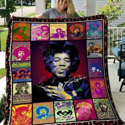 Jimi Hendrix Quilt Blanket Hvt280513  Quilt and Home Decor