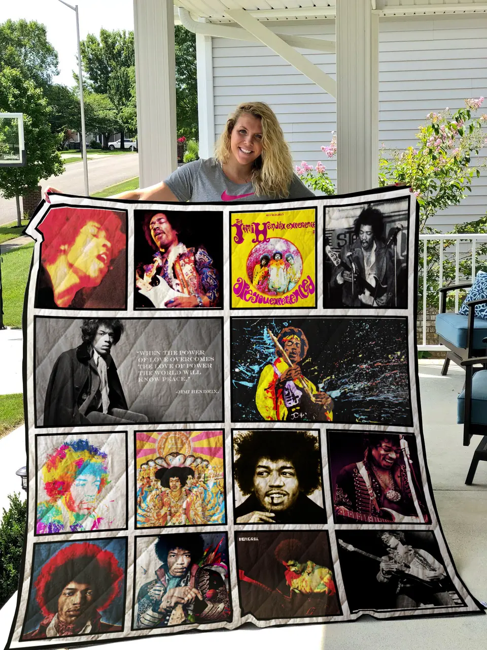 Jimi Hendrix Quilt Quilt and Home Decor
