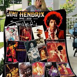 Jimi Hendrix Vr1 New Quilt Blanket and Home Decor