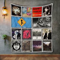 Jimmy Page Album Covers Quilt Blanket and Home Decor
