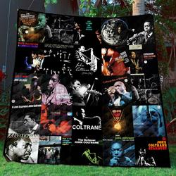 Joco Tml310711 John Coltrane Quilt Blanket  Quilt and Home Decor