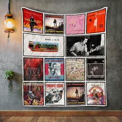 Joe Strummer Album Covers Quilt Blanket and Home Decor