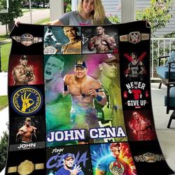 John Cena Blanket Th1507 Quilt and Home Decor
