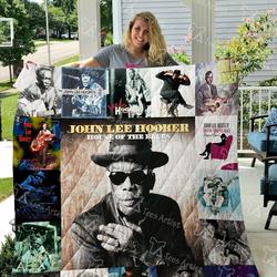 John Lee Hooker Quilt Blanket 01019 and Home Decor
