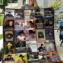 John Michael Montgomery Quilt Blanket Hvt080613  Quilt and Home Decor