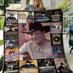 John Michael Montgomery Quilt Blanket Hvt080614  Quilt and Home Decor