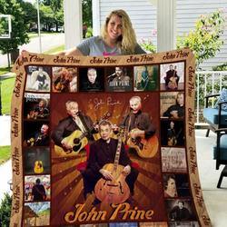 John Prine Quilt Blanket  Hothot 160420 and Home Decor