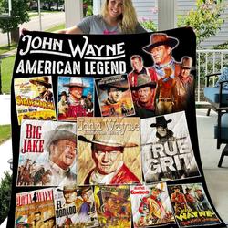 John Wayne Vr8 Quilt      and Home Decor