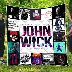 John Wick  Quilt and Home Decor