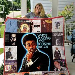 Johnnie Taylor Albums Quilt Blanket For Fans Ver 17 Quilt Blanket and Home Decor