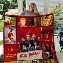 Jojo Rabbit Quilt Blanket 01 and Home Decor