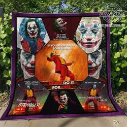 Joker Quotes Collection Quilt Bt01 and Home Decor