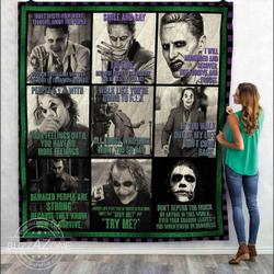 Joker Quotes Qh Quilt and Home Decor