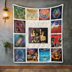 Journey Album Covers Quilt Blanket and Home Decor