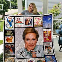 Julie Andrews Quilt Blanket 01 and Home Decor