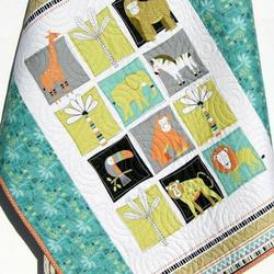 Jungle Animals Cld180698 Quilt Blanket and Home Decor