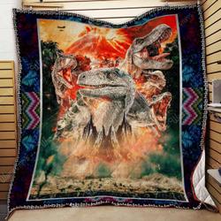 Jurassic 2 Quilt and Home Decor