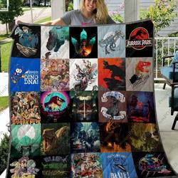 Jurassic Park Quilt Blanket M150635  Quilt and Home Decor