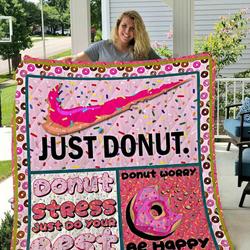 Just Donut Blanket Th0607 Quilt and Home Decor