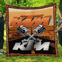 K T M Quilt Blanket and Home Decor