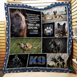 K9 Cl22100312Mdq Quilt Blanket and Home Decor