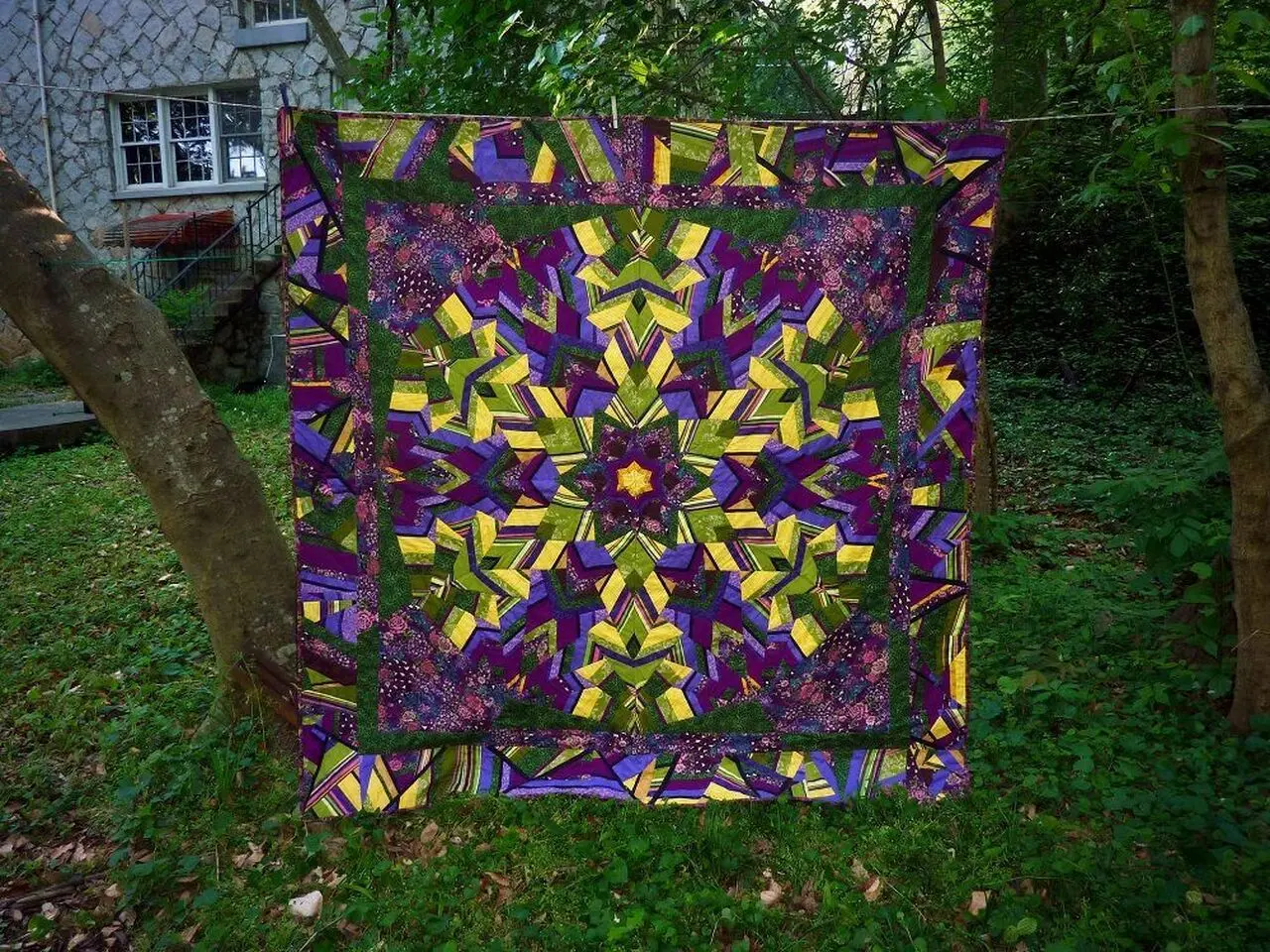 Kaleidoscope Clp270649 Quilt Blanket and Home Decor