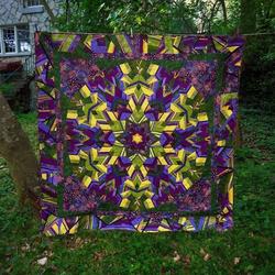 Kaleidoscope Clp270649 Quilt Blanket and Home Decor