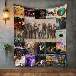Kansas Album Covers Quilt Blanket and Home Decor