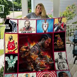 Kawhi Leonard Quilt Blanket 01 and Home Decor