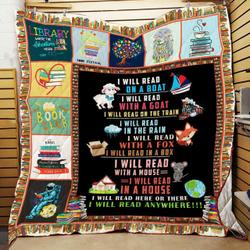 Keep Reading Quilt Tt47Mk-0708  Quilt and Home Decor