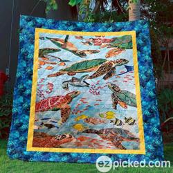 Keep Swimming Clt180637 Quilt Blanket and Home Decor