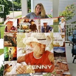 Kenny Chesney Quilt Blanket For Fans Ver 17      and Home Decor