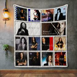 Kenny G Album Covers Quilt Blanket and Home Decor